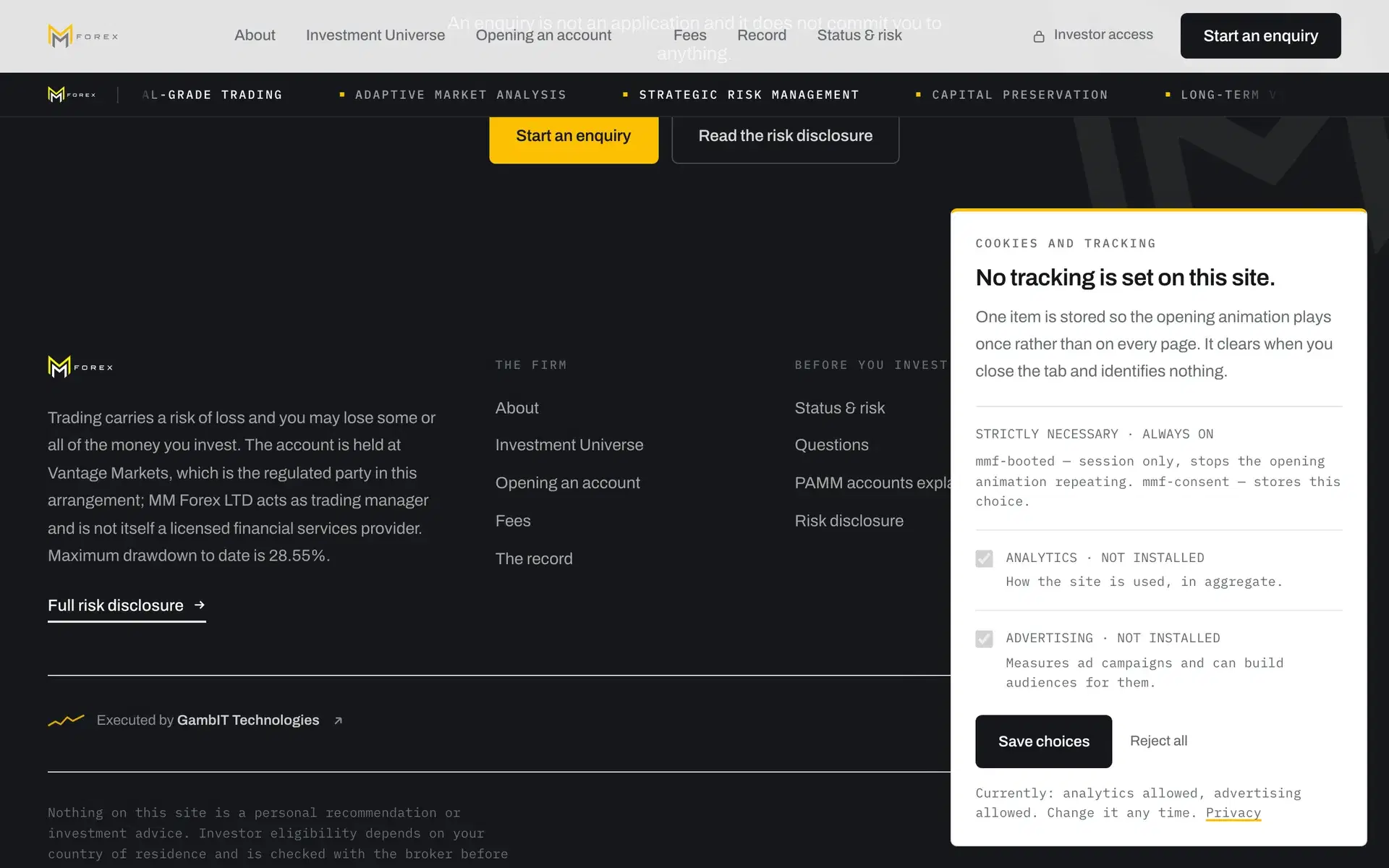 MM Forex — типография: Archivo