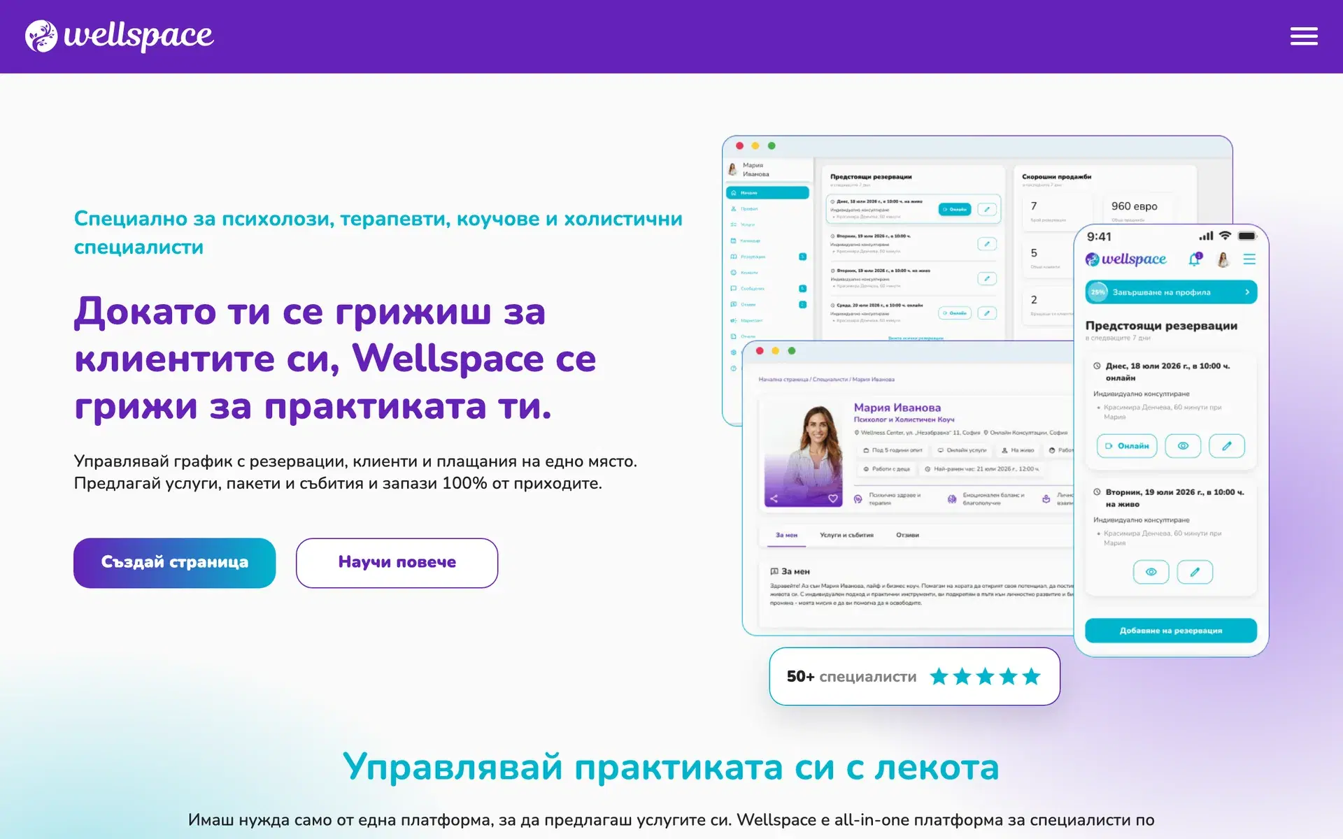 Wellspace — типография: Nunito